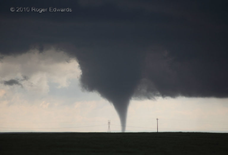 Funnel-Shaped Chugwater Tornado