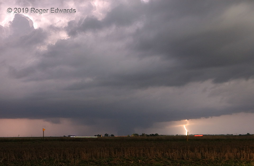 Night Like Day:  Tornado and Lightning