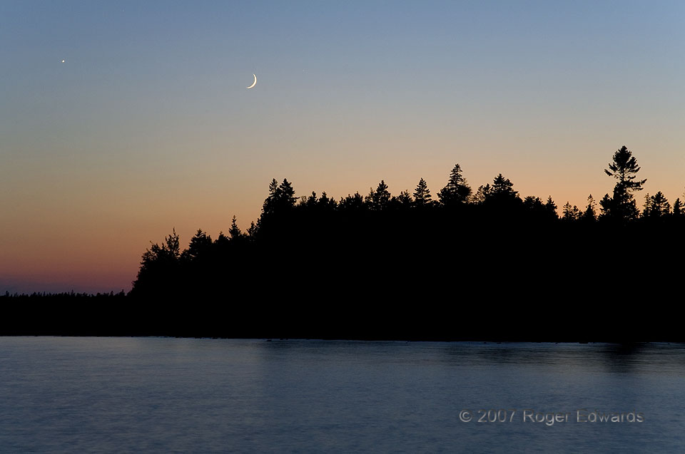 Twilight on a Northern Lake (Lake Michigan)