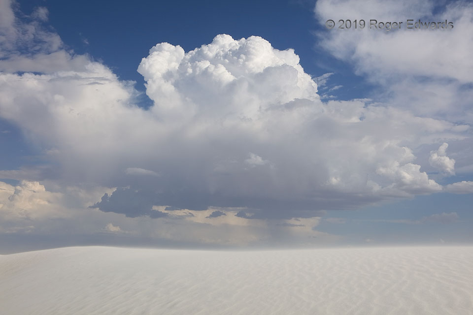 Shower from a Tower, Beyond the Blowing Sand (WSNM, NM)