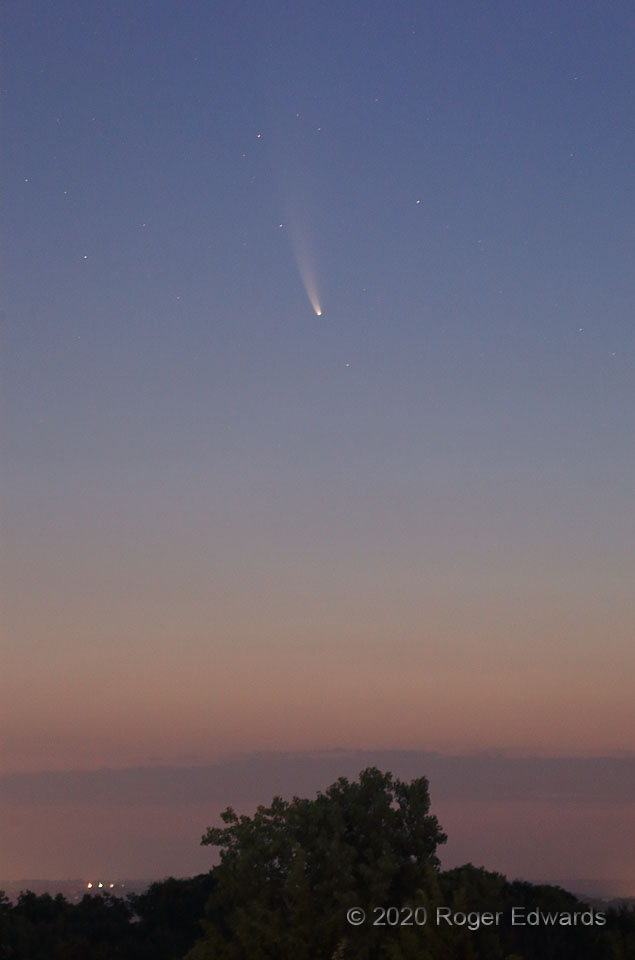 Comet NEOWISE: Dawn Twilight Portrait