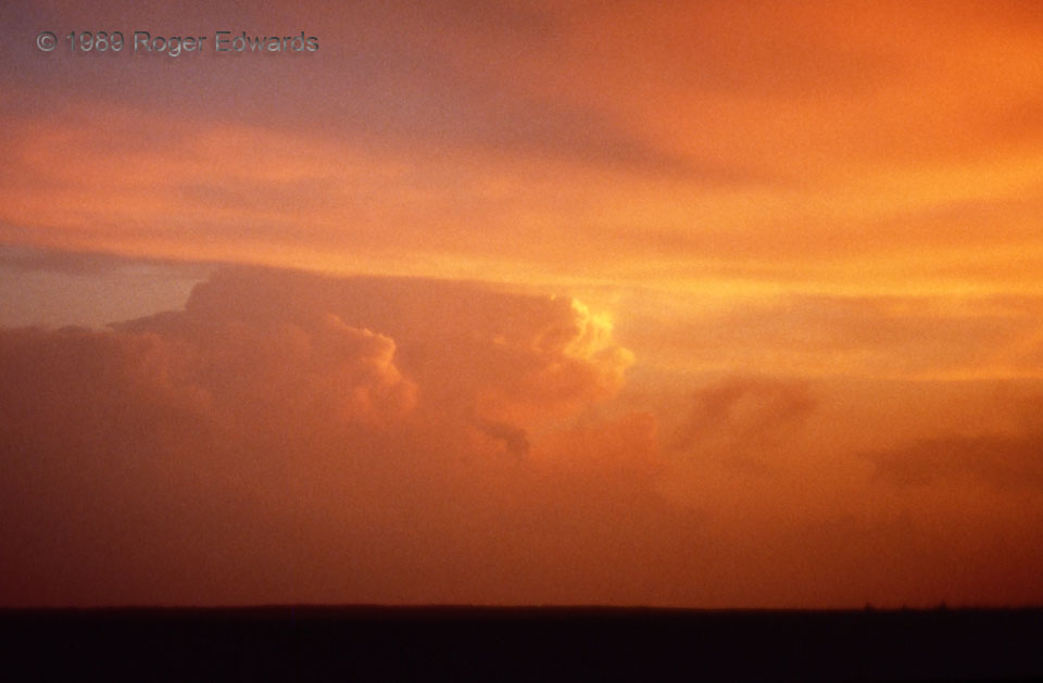 Sunset Eruption on the Great Plains