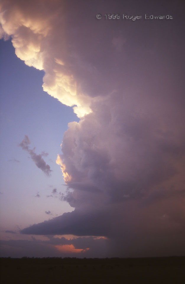 A Supercell’s Sunset Dawn