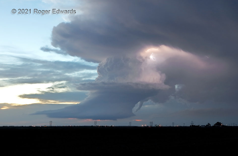 Twilight Supercell and Big Midlevel Funnel