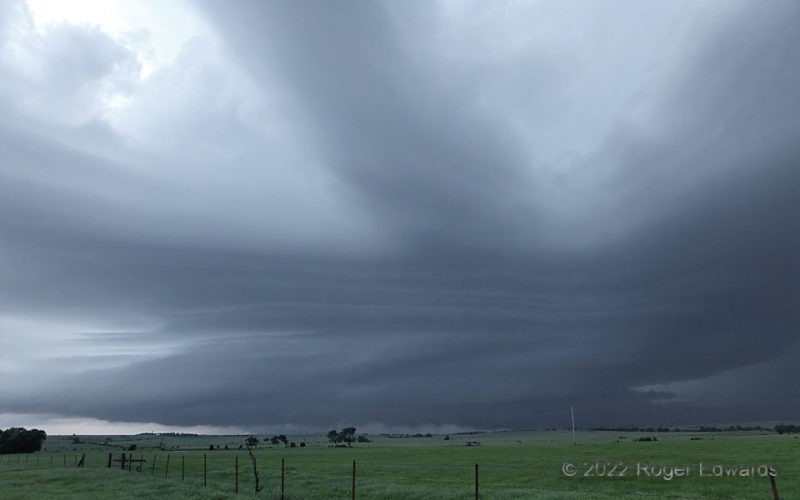 Striated Twilight Supercell