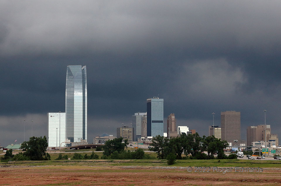Downtown Storm Incoming, OKC