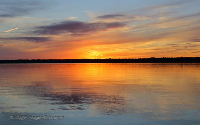 Maine Sunset Reflections