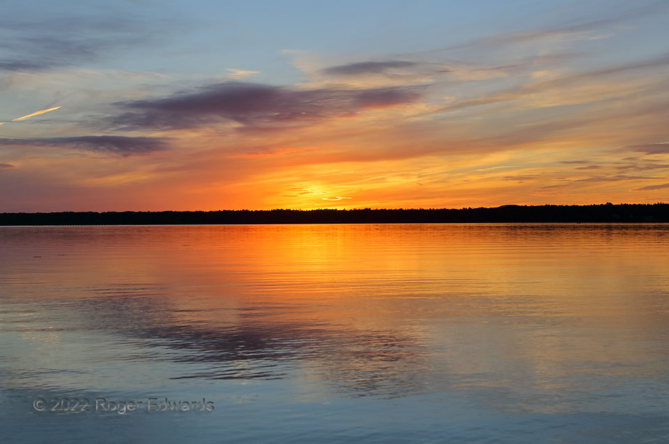 Maine Sunset Reflections