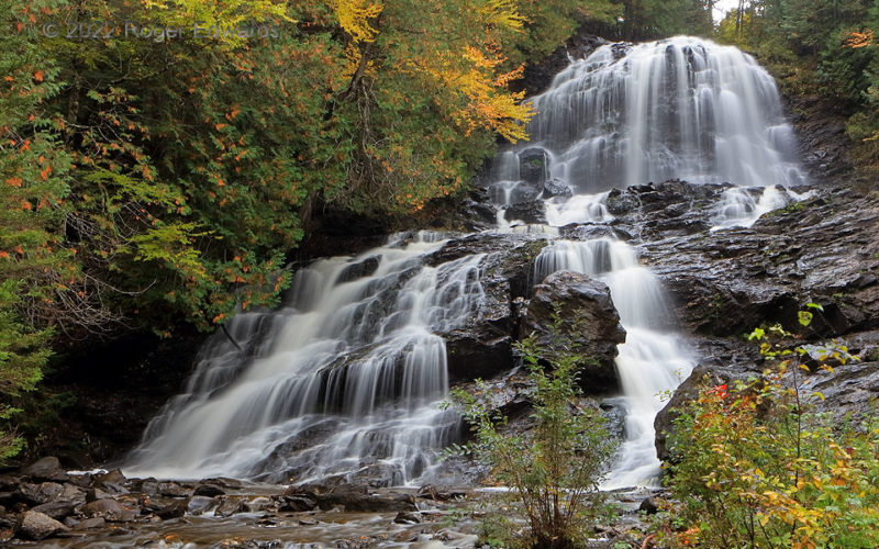Beaver Brook Falls in Fall