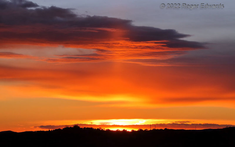 Second Santa Fe Sunset: Zoom