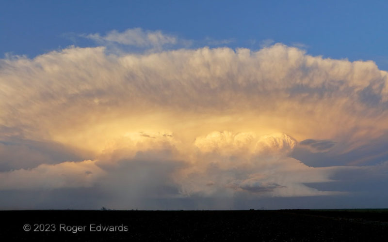 Panhandle Sunset Supercell