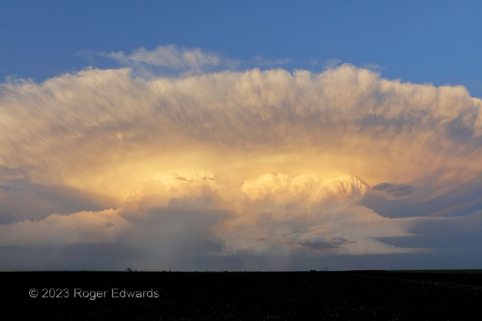 Panhandle Sunset Supercell