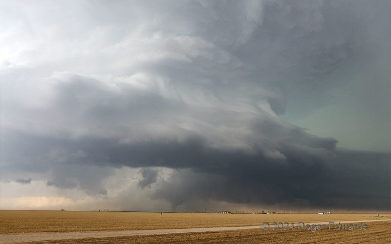 West Texas Supercell with Tornado