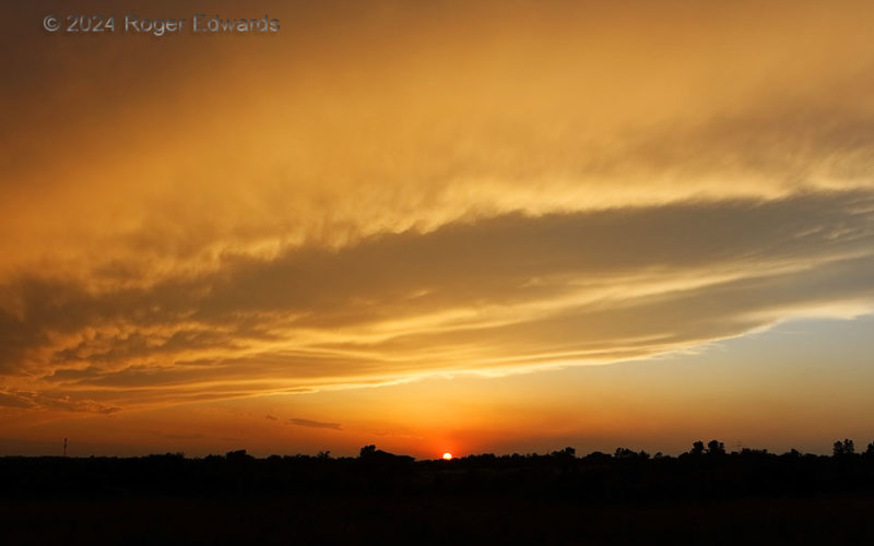 Sunset in Oklahoma