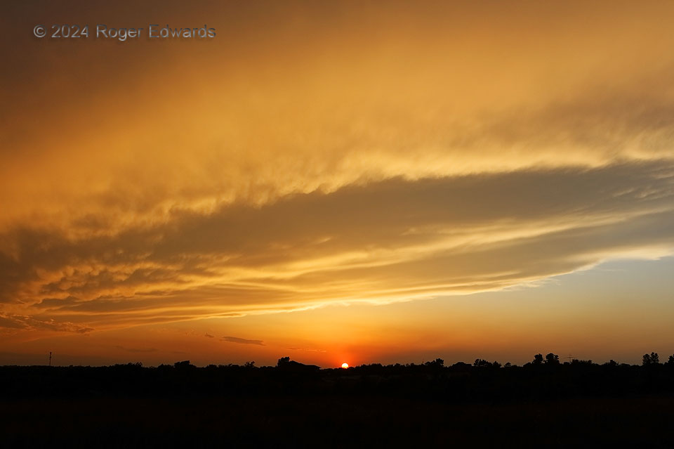 Sunset in Oklahoma