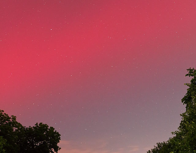 Oklahoma Aurora Vertical