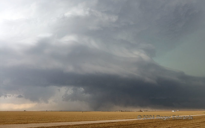 Early Midland Tornado and Supercell