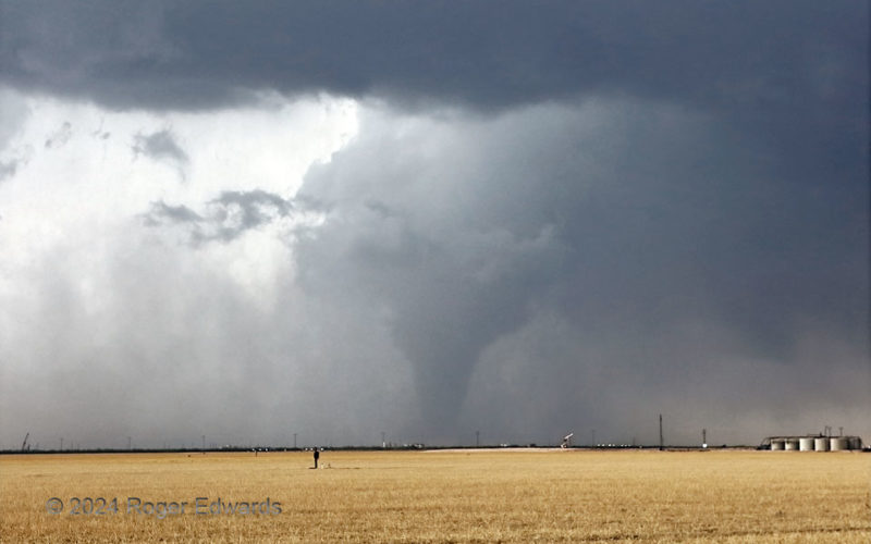 Stout Tornado in the Oil Fields