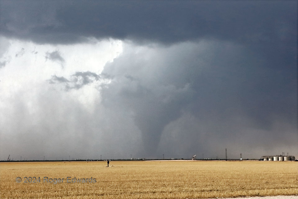 Stout Tornado in the Oil Fields