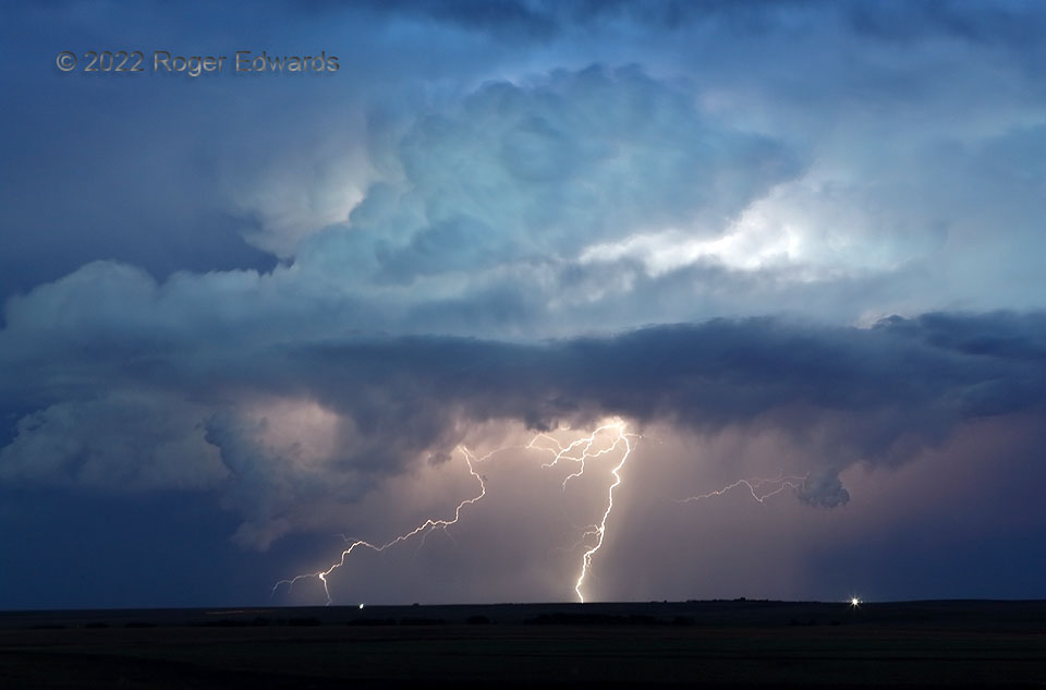 CGs through a Downburst