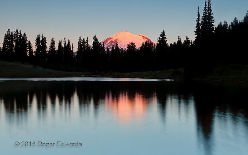 Rainier in Sunrise