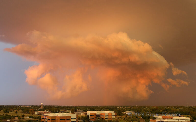 Sunset Hailer's Mesocyclone