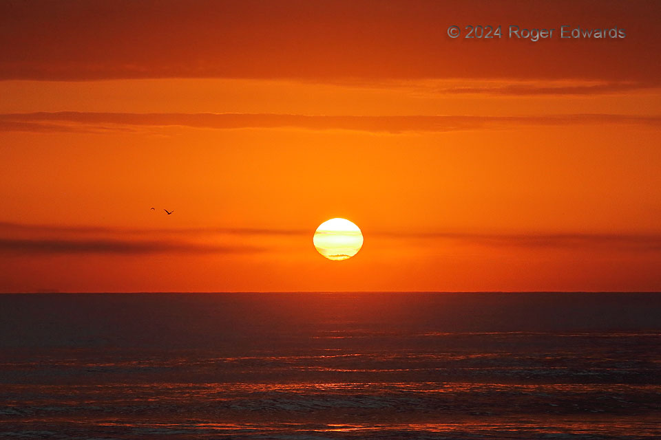 Sunrise off Virginia Beach