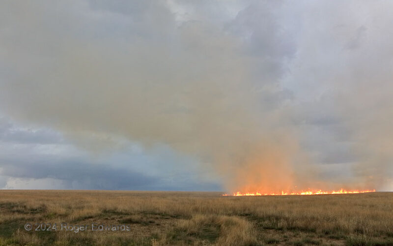 Supercell and Prairie Fire