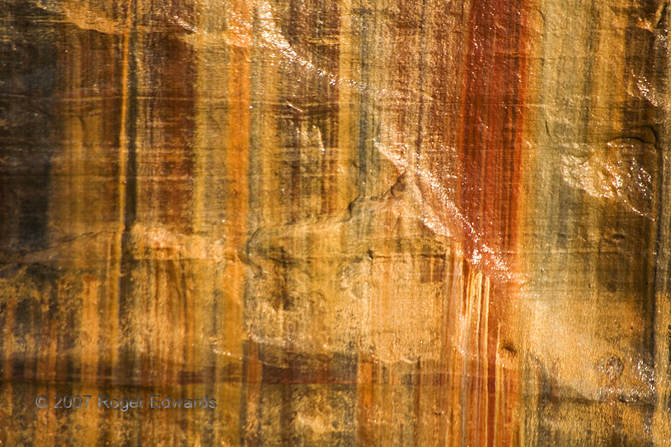 Mineral Bands, Pictured Rocks