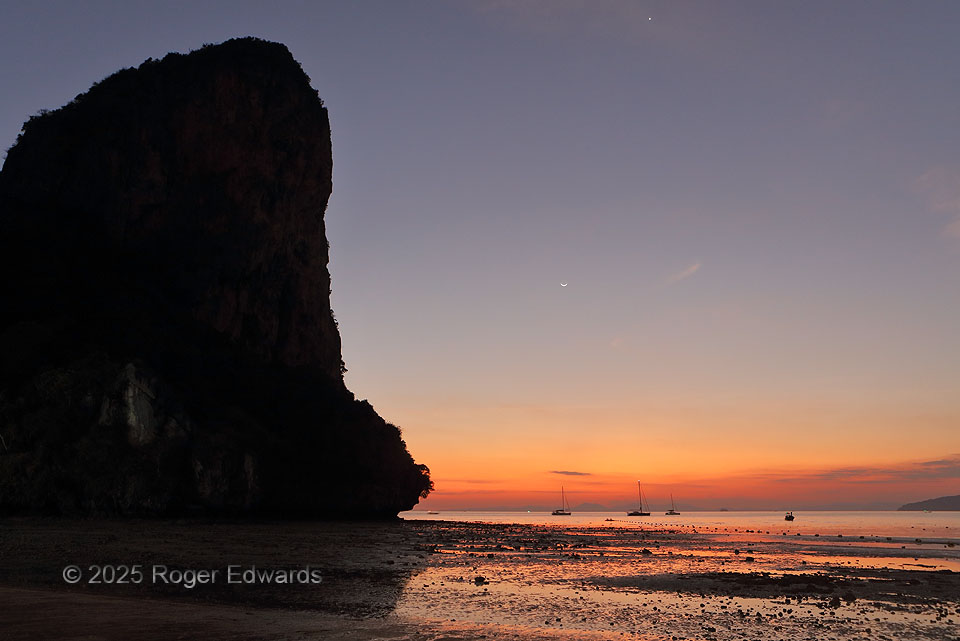 Fine Evening on Railay Beach