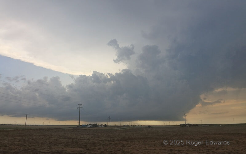 Big Supercell with a Flaw