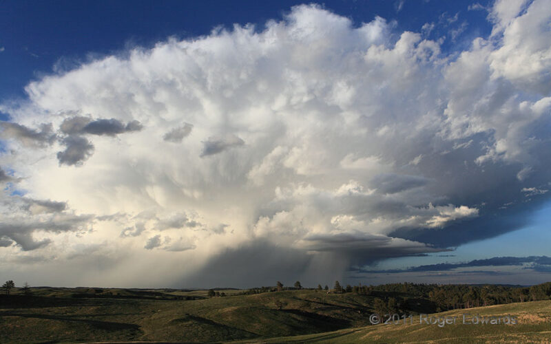 Thunderhead over Wind Cave National Park