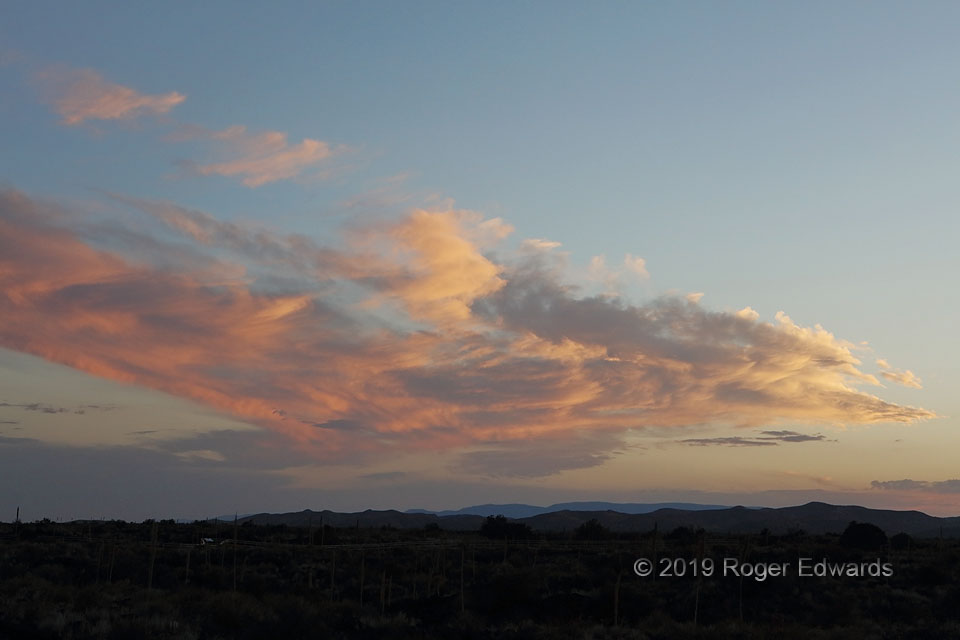 Flaming Malpais Sundown