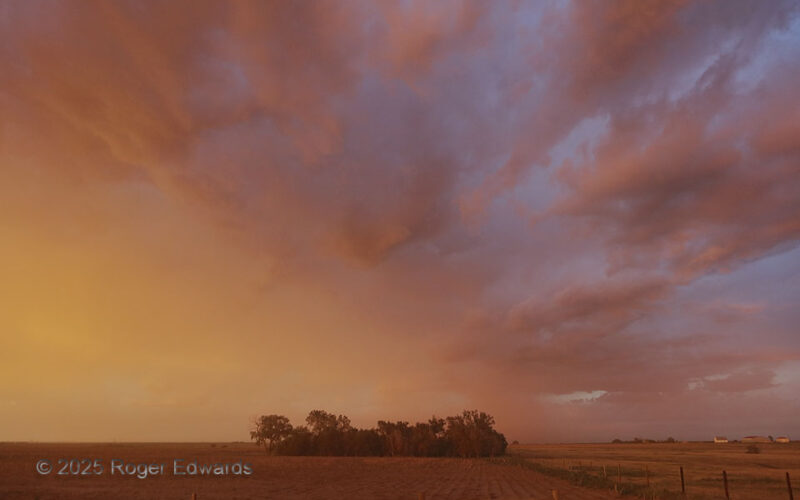 High Plains Eastern Sunset Sky