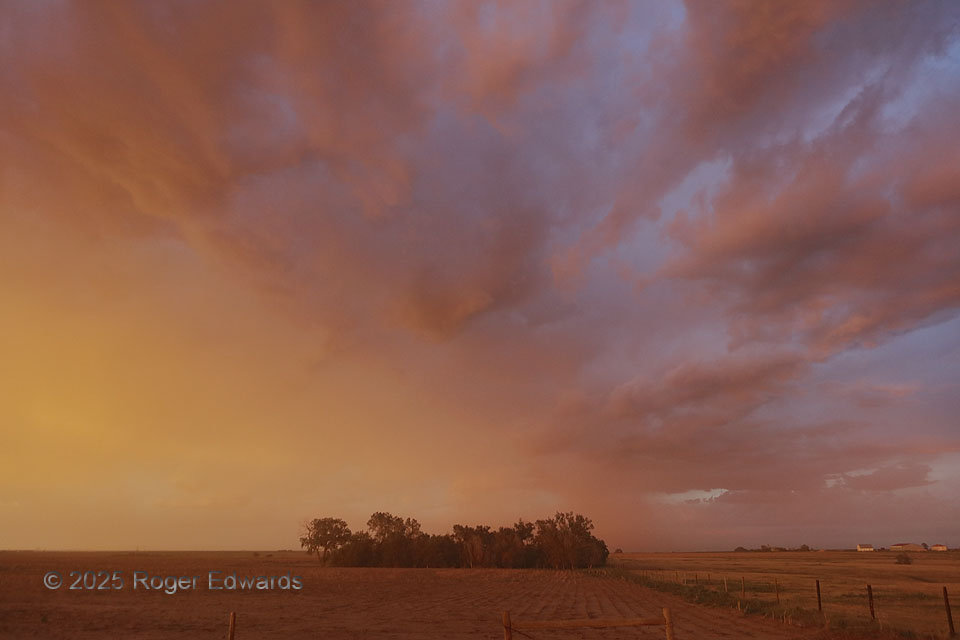 High Plains Eastern Sunset Sky