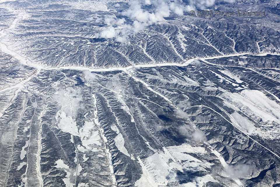 Wintertime Drainage Pattern