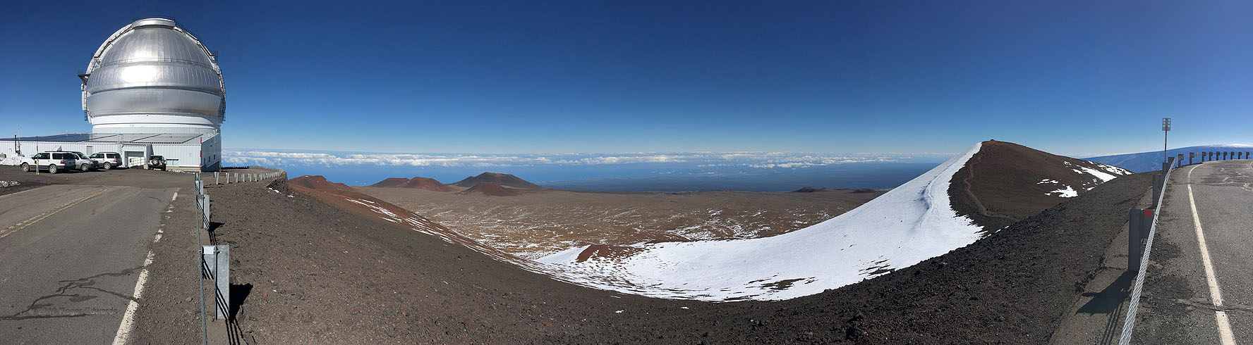 Mauna Kea’s Somewhat Snowy Summit