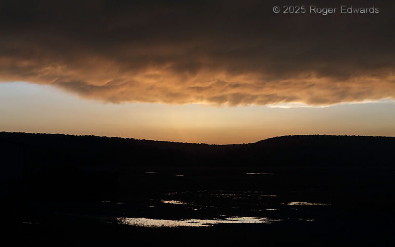 Mammatus over Oklahoma Hills
