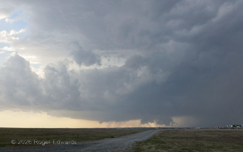 Classic Supercell near Airport