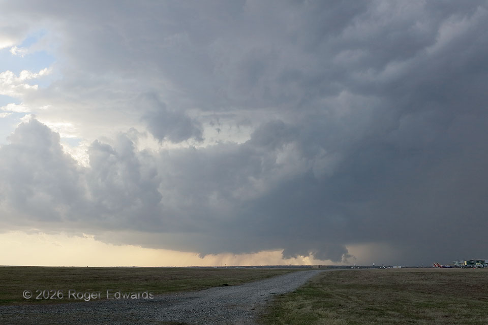 Classic Supercell near Airport