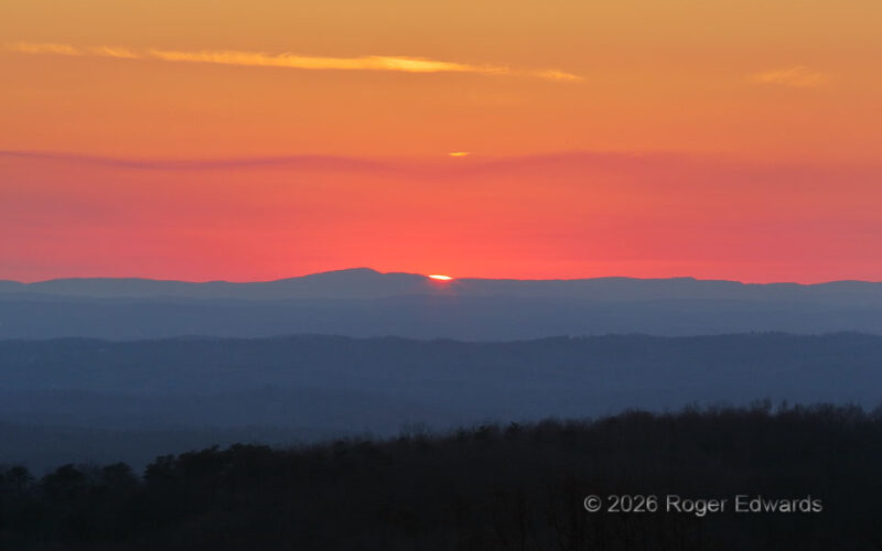Southern Appalachians Sunset