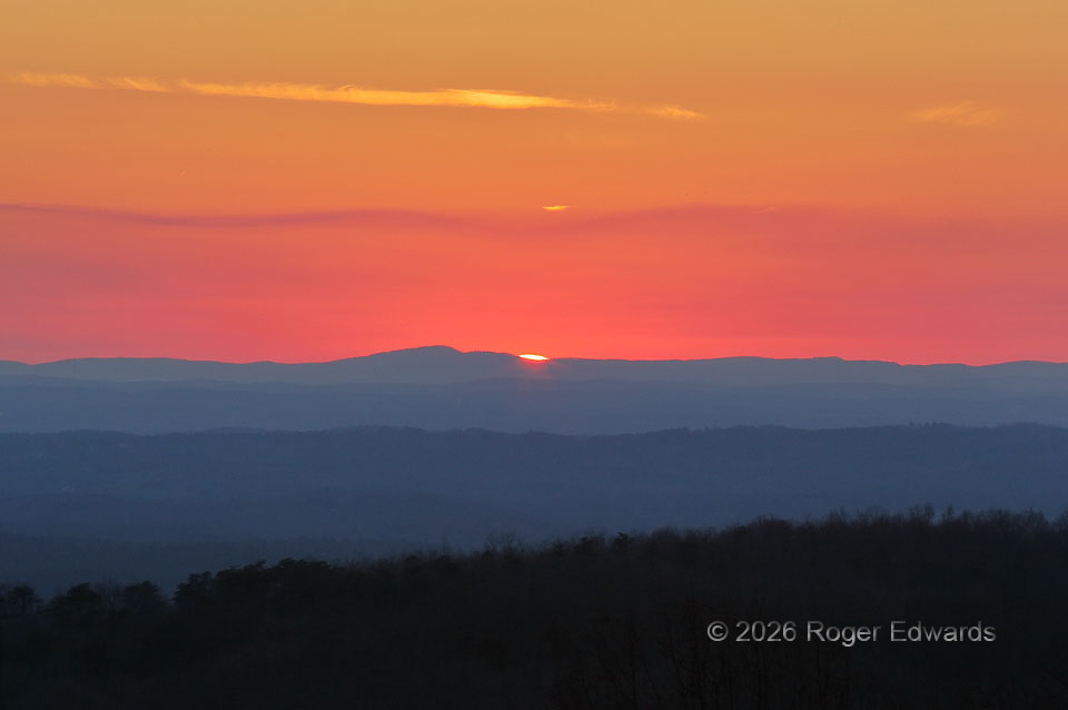 Southern Appalachians Sunset