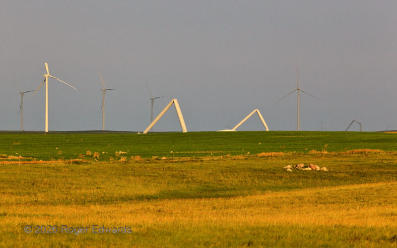 Wind Farm Wind Destruction
