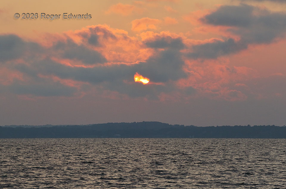 Sunset Cloudplay across the Water 1