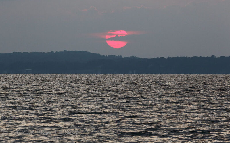 Sunset Cloudplay across the Water 3